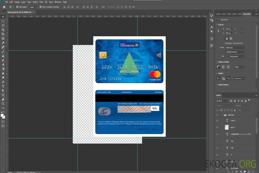 Paraguay Banco Continental S.A.E.C.A. carte bancaire template Paraguay Banco Continental S.A.E.C.A. carte bancaire template